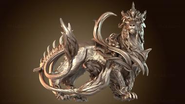 3D model Byakko Mystic Armored Form (STL)