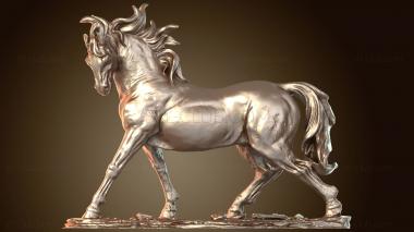 3D model Cabalhorse Running Steed (STL)