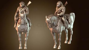 3D model Caesar Planet of the Apes (STL)