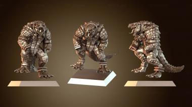 3D модель Кайман Герой (STL)