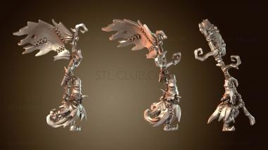 3D model Cankerfen Hoodlum Banner Bearer (STL)