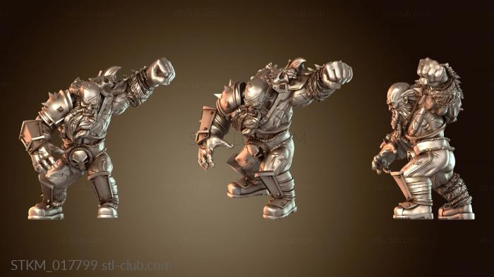 Статуэтки герои, монстры и демоны Caos Ogro Warlord