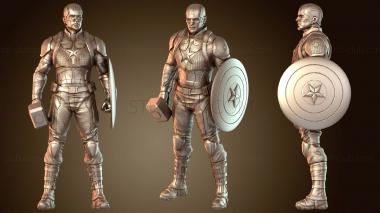 3D model Captain America Endgame (STL)