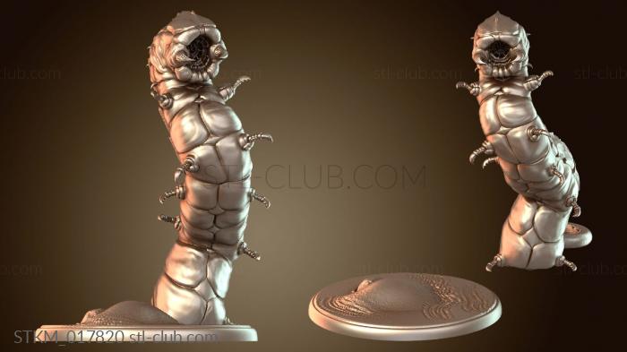 Статуэтки герои, монстры и демоны Carrion Worm Attacking