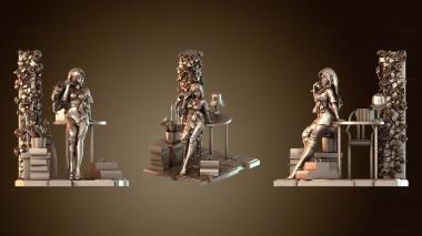 3D model Cattleya Baudelaire with Arm (STL)