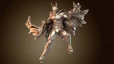 3D model Catwoman and Batman Diorama (STL)