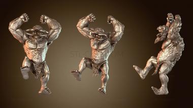 3D model Cave Troll (STL)