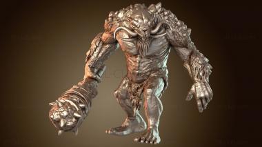 3D модель Пещерный Тролль Рыцарь (STL)