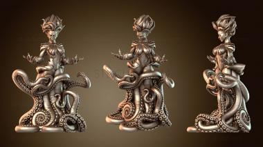 3D model Cecaelia Female (STL)