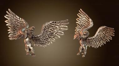 3D model Celestial Beast Crimson (STL)