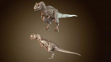 3D model Ceratosaurus (STL)