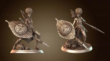 3D model Character Ero Hunter Warlock (STL)