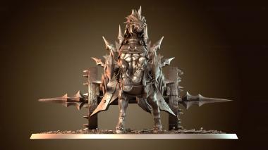 3D модель Быстрая атака колесниц (STL)