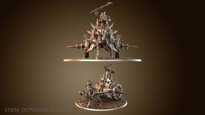 Статуэтки герои, монстры и демоны Chariot Attack Reinforced