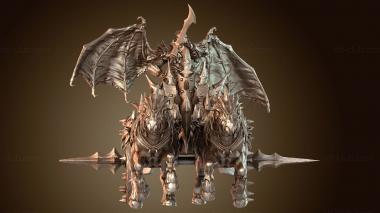 3D model Chariot Duo Run Winged (STL)