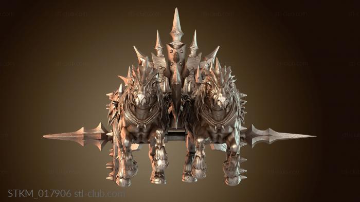 Статуэтки герои, монстры и демоны Chariot Duo Run Valiant