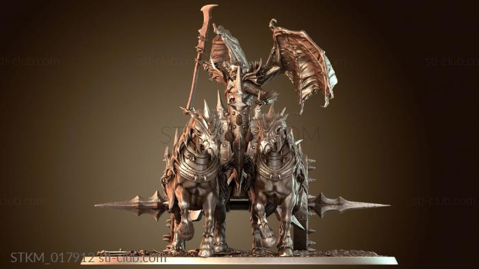 Статуэтки герои, монстры и демоны Chariot Duo Walk Winged Form