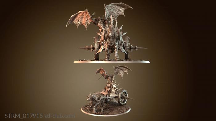 Статуэтки герои, монстры и демоны Chariot Run Winged