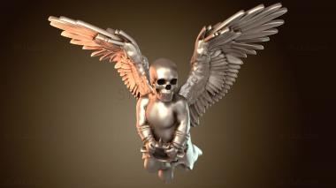 3D model Cherubim Death Adepta Temple Area Dark (STL)