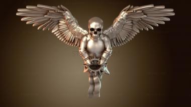 3D model Cherubim Death Adepta Temple Area Unbound (STL)