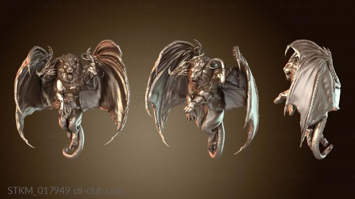 Статуэтки герои, монстры и демоны Chimera Ancient