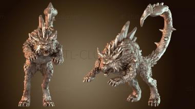 3D model Chimera Attack Form (STL)