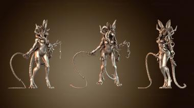 3D model Chisa Fateweaver Easter Naughty Bunny (STL)