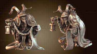 3D мадэль Рождественский Крампус Мудрый (STL)
