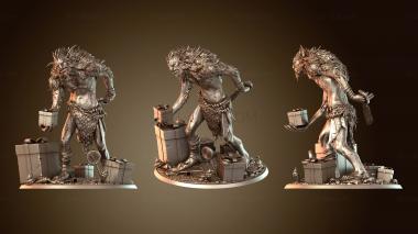 3D мадэль Хроматический катаклизм Ледяной Тролль Зод Рождество (STL)