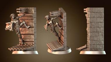 3D мадэль Кристина — герой-разбойник (STL)