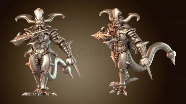 3D model Classic Gongolion Warrior (STL)