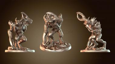 3D model Clawed Demon Infernal (STL)