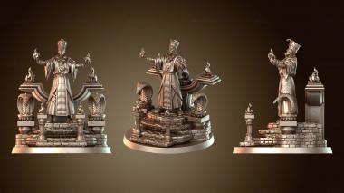 3D model Clay Cyanide Hyborian Age Thoth-Amon (STL)