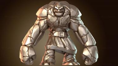 3D model Clay Golem Noble (STL)