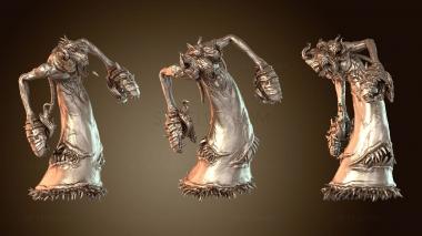 3D model Cnidarian Fire Dispensers Seething (STL)