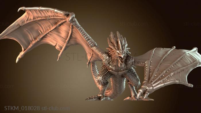 Статуэтки герои, монстры и демоны Cockatrice Attacking