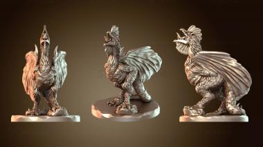 3D model Cockatrice Venomous (STL)