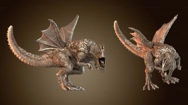 3D мадэль Гибрид кокатризарда (STL)