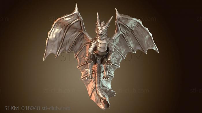 Статуэтки герои, монстры и демоны Copper Dragon Herald