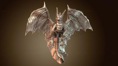 3D model Copper Dragon Herald (STL)