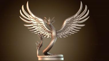 3D модель Коуатль Драконий (STL)