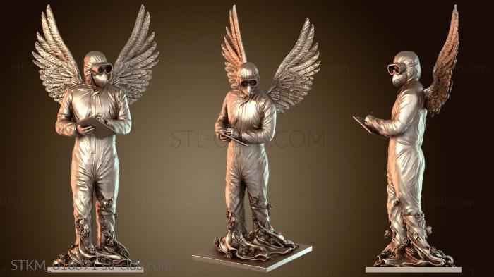 Статуэтки герои, монстры и демоны Covid Healthcare Angel