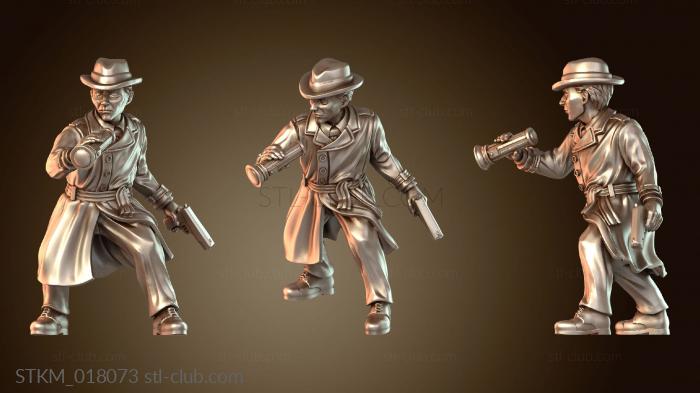 Статуэтки герои, монстры и демоны Creation Investigators Federal Agents