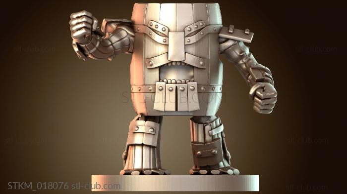 Статуэтки герои, монстры и демоны Creature Codex Keg Golem