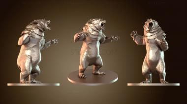 3D model Creatures Dire Bear (STL)
