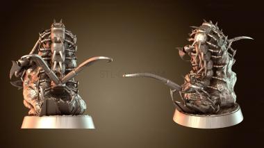 3D мадэль Багровый Ястреб-Воин (STL)