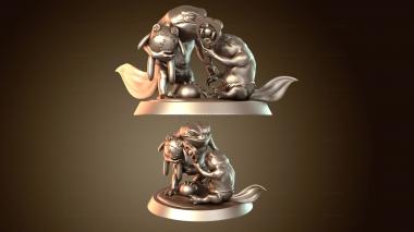 3D модель Рой малышей-крокеров (STL)