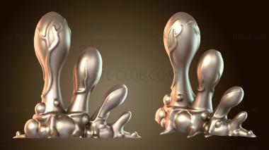 3D model Crowd Plant Minis Alien Vegetation Fungal (STL)