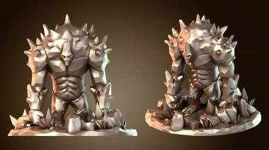3D model Crystal Golem (STL)