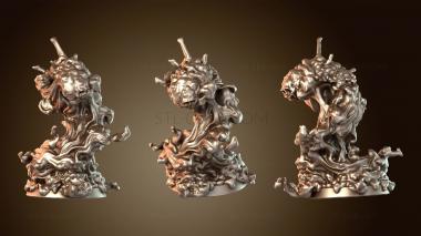 3D модель Слизистая Леди Ктулху Вайл (STL)